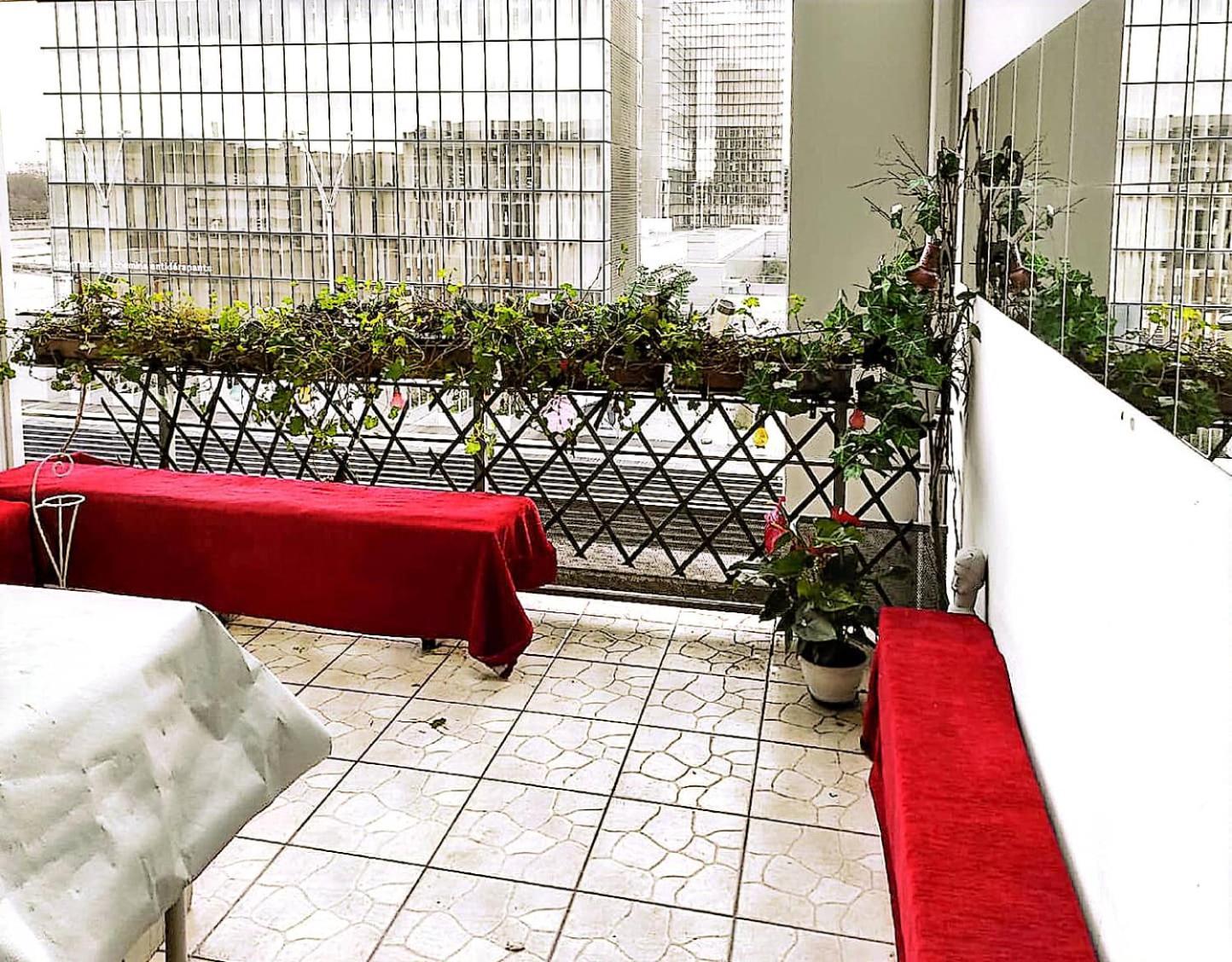 Seine Front Room / Lib. F.Mitterrand Paris Bagian luar foto